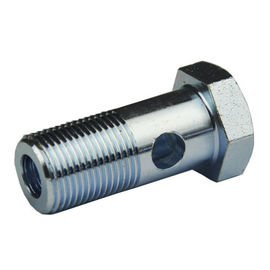 China Din 7643 Metric Hydraulic Adapters , Carbon Steel Banjo Hydraulic Fittings supplier