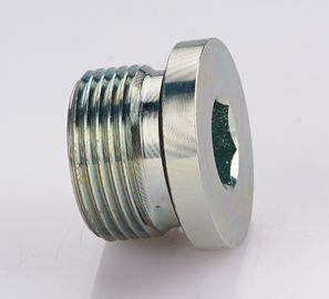 China Hollow Hex Plug Bsp Adapters Fittings Male Captive Seal Equal Shape supplier