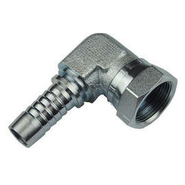 China 22691 BSPP Thread Hydraulic Hose End Fittings 60 Cone Elbow Double Hexagon supplier