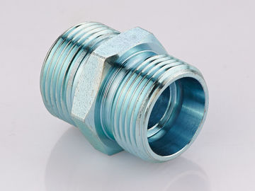 China Metric Straight Thread Fittings , Male Bsp Threaded Pipe Fittings 1CB / 1DB supplier