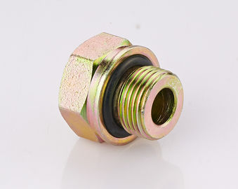 China 4h Male Metric Hydraulic Adapters Brass Fittings L - Series Plug Iso 6149-3 supplier